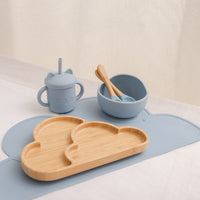 Conjunto Alimentação do Bebê Nuvem