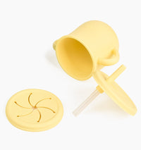 Conjunto Alimentação do Bebê Silicone Raposinha - 6 Peças