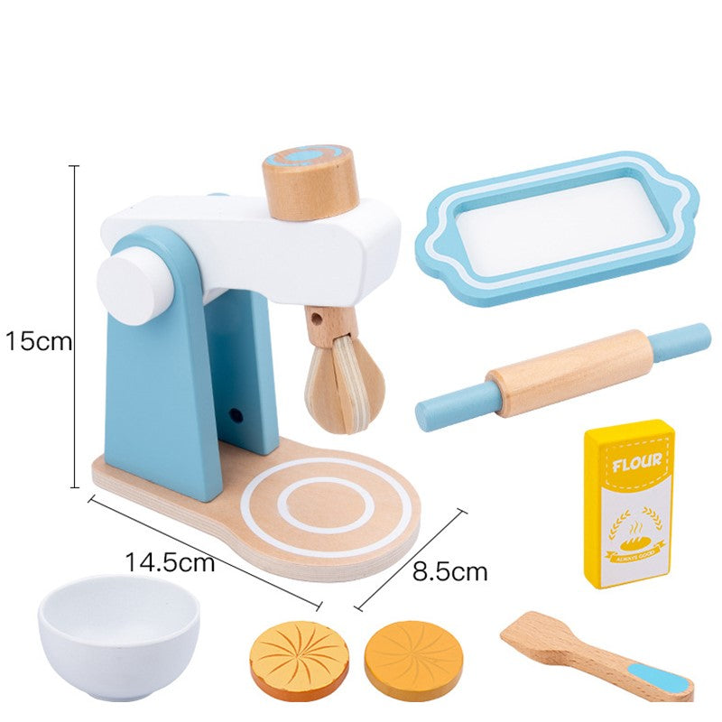 Utensílio de Cozinha Brinquedo em Madeira - Batedeira Infantil