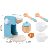 Cozinha Montessori em Madeira Cafeteira