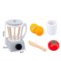 Cozinha Montessori em Madeira Liquidificador