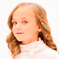 presente para menina 6 anos decorador de cabelos kit infantil maquiagem decorador enfeite de cabelo