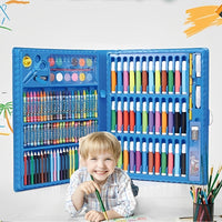 Estojo de Pintura para Desenhos Completo com Lápis de Cor
