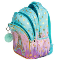 Mochila Infantil com Lancheira e Estojo - Love Paris