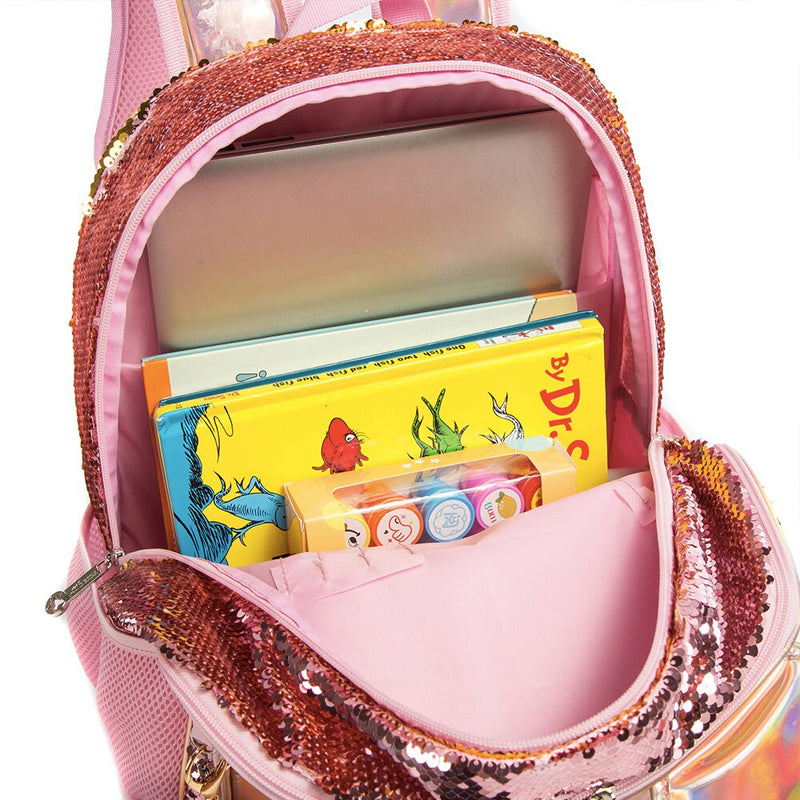 Mochila Infantil com Lancheira e Estojo - Orelhinhas