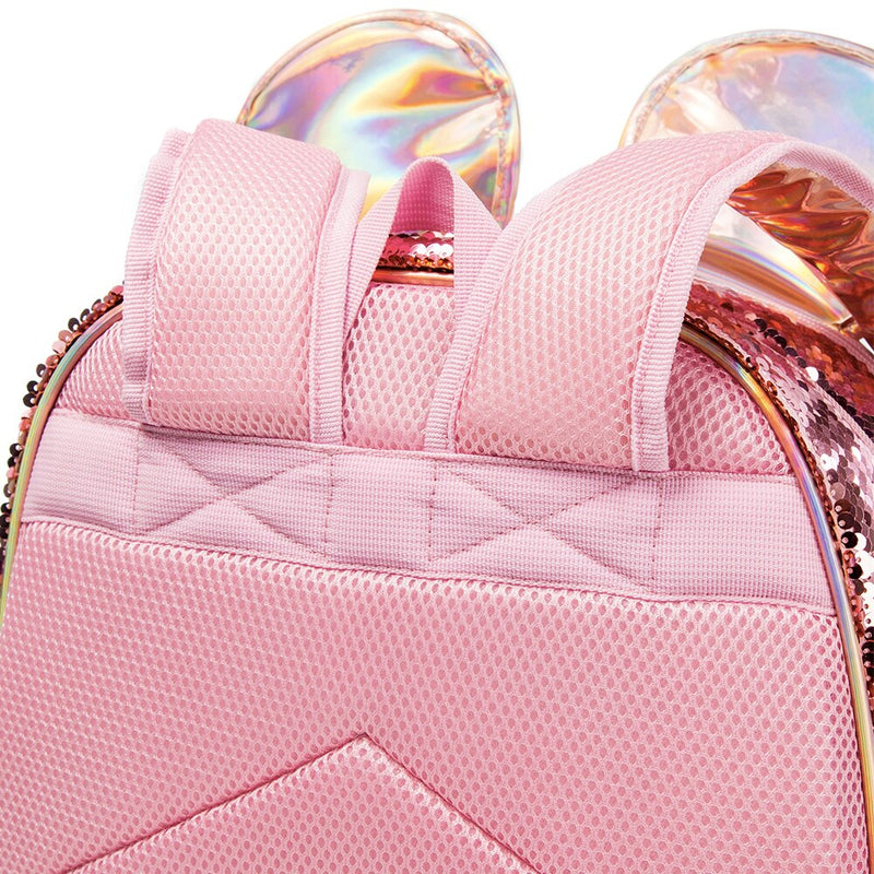 Mochila Infantil com Lancheira e Estojo - Orelhinhas