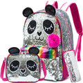 Mochila Infantil com Lancheira e Estojo - Pandinha