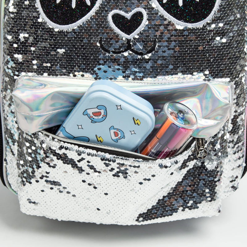 Mochila Infantil com Lancheira e Estojo - Pandinha