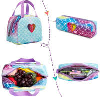 Mochila Escolar Infantil Pop It Sereia