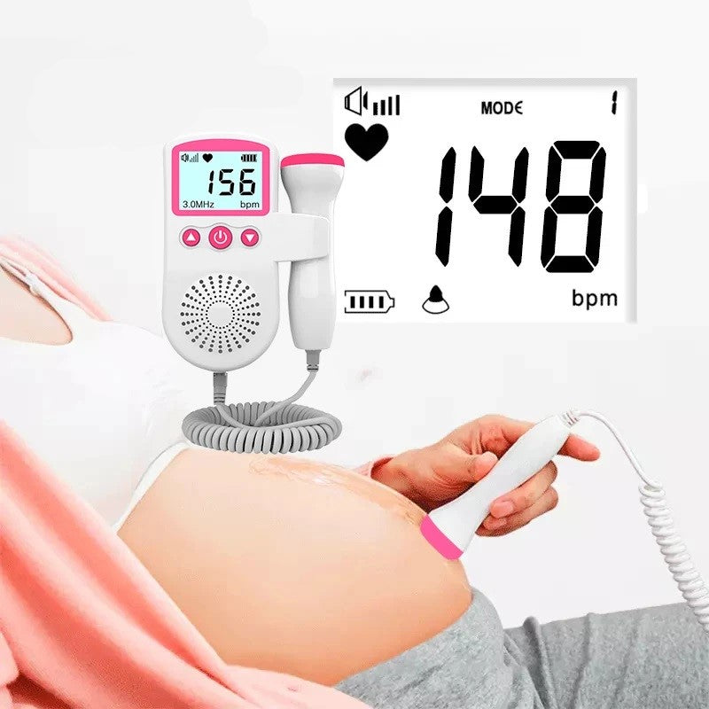 Monitor Doppler Fetal Portátil Para Gestante