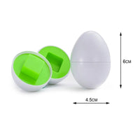 Ovos de Encaixar Divertidos Brinquedo Educativo