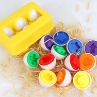 Ovos de Encaixar Divertidos Brinquedo Educativo