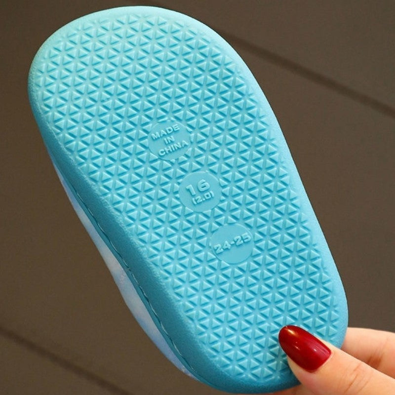 pantufa infantil menina aventura congelante outono inverno pantufa quentinha