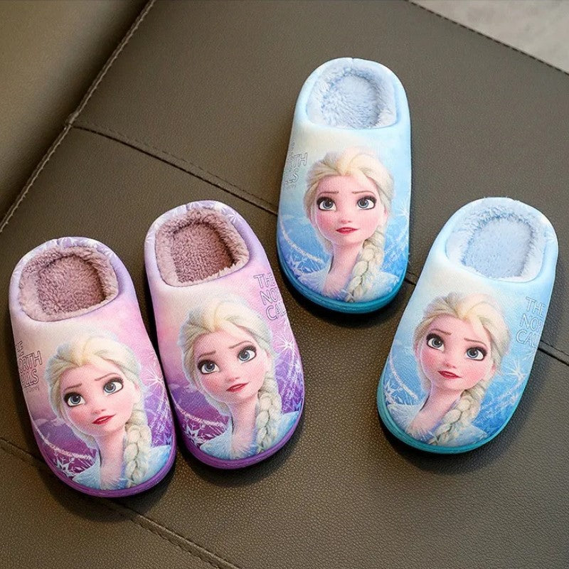 pantufa infantil menina aventura congelante outono inverno pantufa quentinha