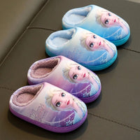 pantufa infantil menina aventura congelante outono inverno pantufa quentinha