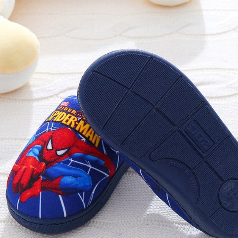 pantufa infantil menino super heroi outono inverno pantufa quentinha