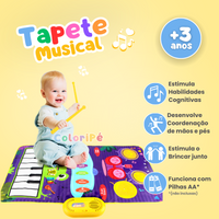 tapete musical infantil