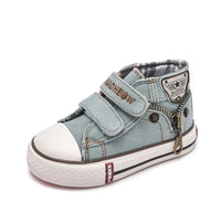 Tênis Infantil Jeans Cano Alto