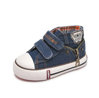 Tênis Infantil Jeans Cano Alto
