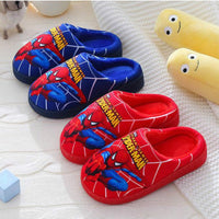 pantufa infantil menino super heroi outono inverno pantufa quentinha