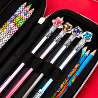 Estojo Escolar Infantil Carros de Corrida Hot Wheels 3D