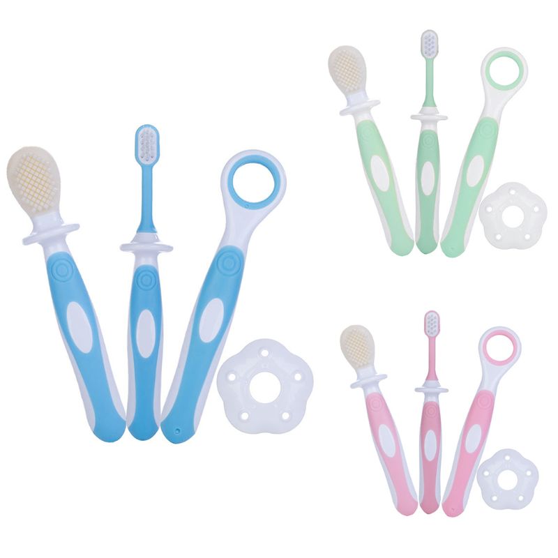 Conjunto de Higiene Bucal Infantil com Protetor